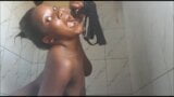 Slut Ebony Twerking and Peeing in a Bra (trailer) snapshot 7