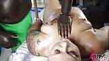 Rabuda Davina Raines recebe uma massagem oleosa de Semaj snapshot 18