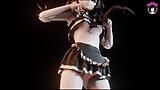 Ling Yuan - Danse sexy en tenue de femme de chambre (3D HENTAI) snapshot 1