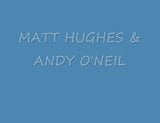 Matt Hughes &amp; Andy O&#39;Neil in voetbaltenue snapshot 1