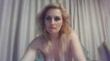 Slim blonde satisfies herself on camera snapshot 9