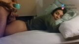 BLOWJOB UNDER THE SHEETS - TEEN ANAL DOGGYSTYLE SEX snapshot 8