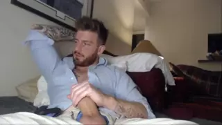 Straight Man Strokes His Humongous Hard Cock on Webcam: Gay Big ...