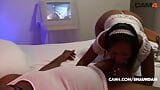 Doggy Ebony Couple Endless Orgasm 69 Riding Big cock Cum snapshot 4