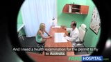 FakeHospital Blonde with nice tits gets a full examination snapshot 2