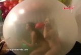 Threesome inside balloon snapshot 5