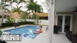 Vivian Taylor Welcomes Her New Neighbor To The Neighborhood With A Hot Fuck By The Pool - Mofos snapshot 2