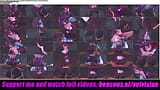 Genshin Impact - Mona - Sexy Dance Phut Hon En Collants + Sex Cowgirl (3D HENTAI) snapshot 10