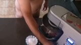 TRAILER - The whole collection of sperm and preparation of Cicci77's sperm meringues snapshot 7