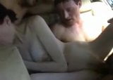 Car ride threesome snapshot 8