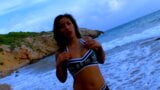 Sex on the Beach with a beautiful Teen who likes anal and very hardcore sex snapshot 1