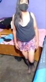 Ani in mini skirt snapshot 3