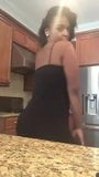 Throwing that ass in the kitchen snapshot 9