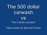 The difference between a five dollar and a 500 hundred dollar carwash.  FM 14 snapshot 1