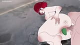 Kana Arima bir benzin istasyonunda çalışıyor ama seks teklif edildi! Hentai The Idol's (anime çizgi filmi) snapshot 6