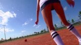 La ragazza di baseball viene scopata duramente dal capo snapshot 6