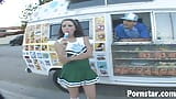 Teen babe Courtney James wants some ice cream snapshot 4