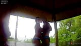 Sexe torride au ralenti sur l’île de Calangaman - couple russe amateur snapshot 3