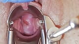 Julia Maze, buceta suculenta em primeiro plano e esfregando clitóris, orgasmo ginecologista snapshot 18