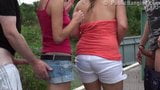 PUBLIC sex ORGY with huge tits Part 4 snapshot 5