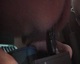 Black Dildo riding snapshot 9