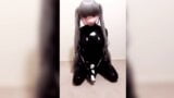 Latex kigurumi Orgasm solo snapshot 7