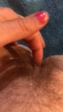 Pubes and pussy POV play showing guys exactly how to make Mistress Wriggler wriggle, writhe, moan and squirt snapshot 3