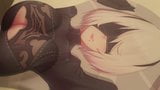 2B Oppai Mousepad Cum Tribute snapshot 1