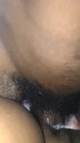 Ebony - BBC hits the bottom of her wet pussy snapshot 7