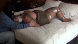 BBW Huge Ass Huge Tits Duct Taped Fully Encased In Nylon snapshot 15