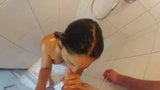 Hot GF blow cock in shower snapshot 4