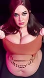 BBW marilyn Mayson wird so fett. Schau dir ihren riesigen bauch, titten und ihren arsch an snapshot 4