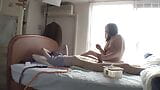 Nobue asian wife taking care of her husband snapshot 17