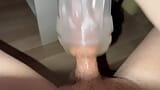 Masturbating with Flashlight and cumming inside snapshot 3