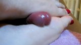 Amateur Footjob 001 snapshot 14