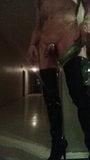 Sissy fucks in the hallway snapshot 1