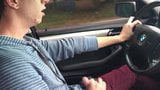 Cute twink cums while driving snapshot 7