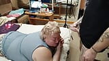 Stepmom ignores my wank and I cum on her head snapshot 7