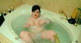 SBB - chubby taking sexy bath snapshot 11
