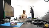 LOAN4K. Vixen mit sexy augen und langen beinen wirft ein bein im büro des gläubigers snapshot 3