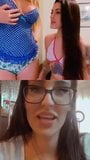 Brazilian lesbians chatting on the webcam snapshot 7
