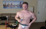 Travis Steel Jerks Off And Rides Dildo snapshot 3