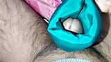 Porno de branlette en satin et soie - masturbation et éjaculation sur une robe en satin (118) snapshot 7