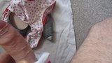 Wife's panties and heels soaked with cum snapshot 6