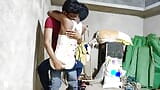 Indian Students College Boy And Teacher boy Fucking Movie In Poor Room -Desi Gay Movie  snapshot 4
