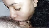 fucking this bitch with my hard cock inside her deep throat, pounding her by her curly hair snapshot 3