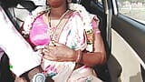 Silk aunty car sex, telugu dirty talks, Episode -1, part- 3, sexy saree telugu silk aunty with boy friend. snapshot 15