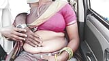 Indian MAID car sex, telugu DIRTY talks. snapshot 5