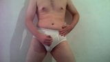 Pomalý tanec a škádlení v Calvin Klein tighty whities snapshot 19