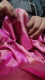 Dickhead rub with pink shaded satin silky salwar of neighbour bhabhi (39) snapshot 8